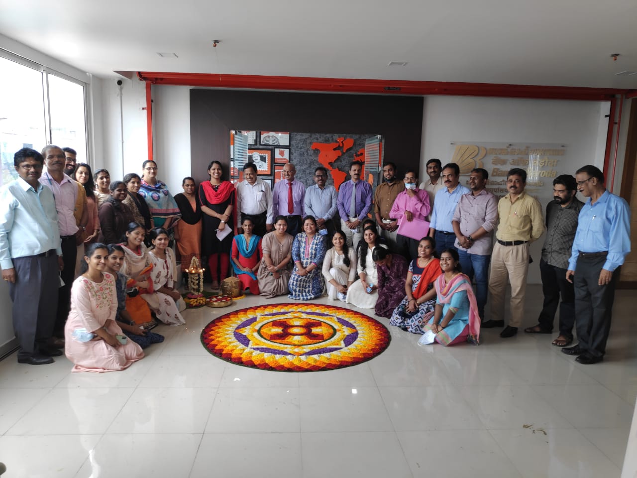 Onam Celebration 2021 and Pookalam Winners